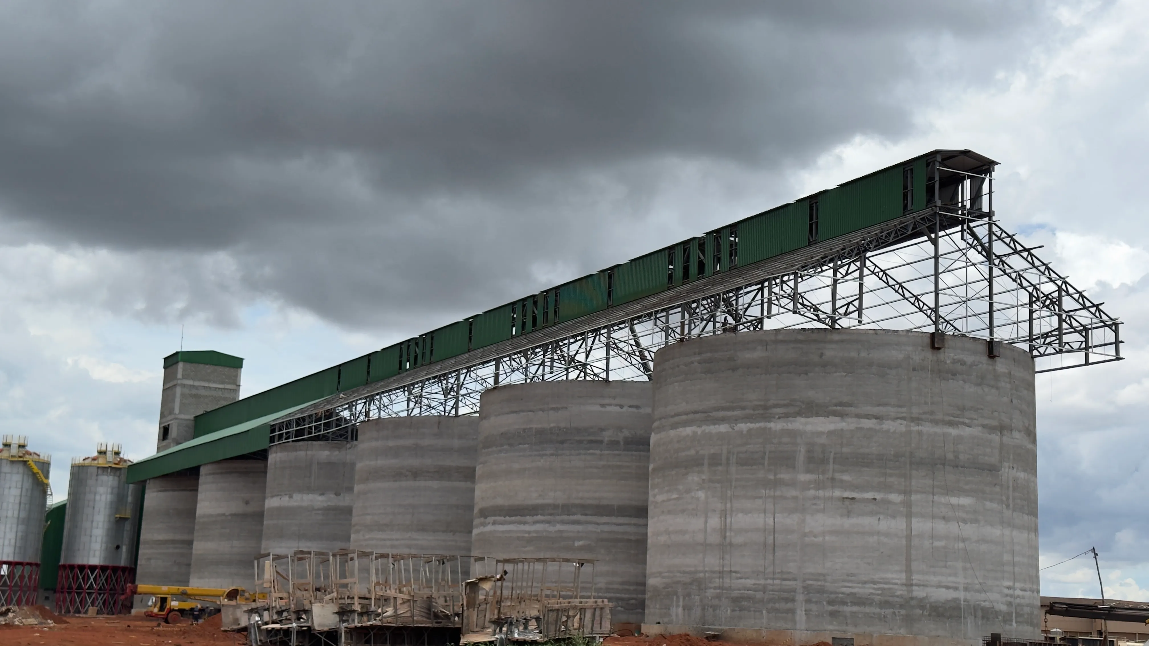 Agroindustrial em Rio Verde (GO), estrutura metálica Ferroarte