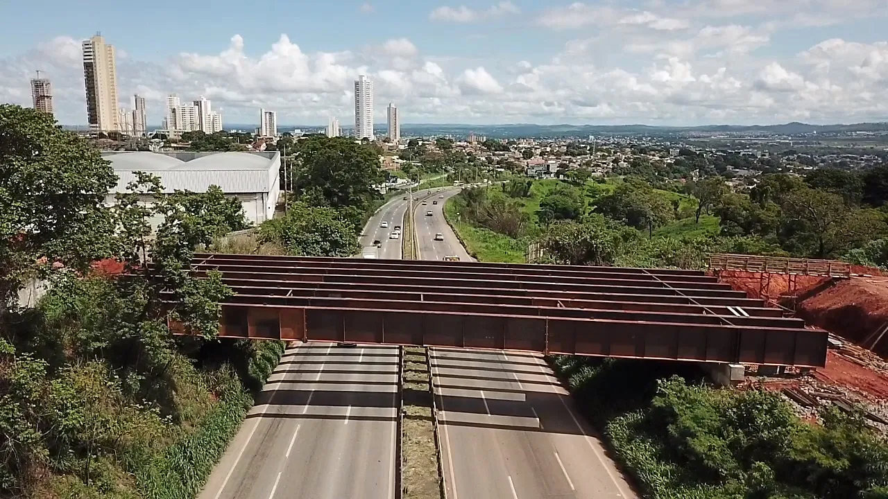 Pontes em Goiânia (GO), estrutura metálica Ferroarte