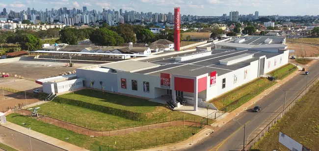 Shoppings em Goiânia (GO), estrutura metálica Ferroarte